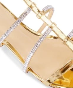 Alexandre Birman Elina Crystal-Embellished Metallic Leather Sandals -Alexandre Birman And TANE Mexico 1942 Sales unnamed file 162