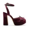 Alexandre Birman Madelina Curve Crushed Velvet Sandals -Alexandre Birman And TANE Mexico 1942 Sales unnamed file 166