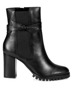 Alexandre Birman Clarita Leather Rain Boots