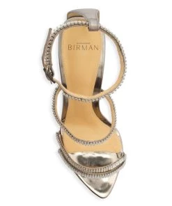 Alexandre Birman Lacy Zircone Metallic Leather Crystal-Embellished Sandals -Alexandre Birman And TANE Mexico 1942 Sales unnamed file 284