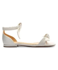 Alexandre Birman Clarita Satin Flat Sandals