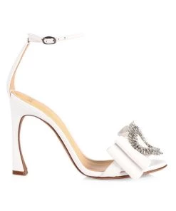 Alexandre Birman Maddie Leather Ankle Strap Sandals