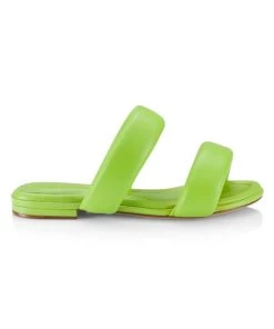 Alexandre Birman Lilla Padded Leather Slides