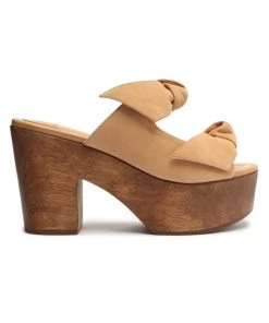 Alexandre Birman Clarita Suede Platform Clogs