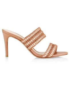 Alexandre Birman Emmy Leather Mules