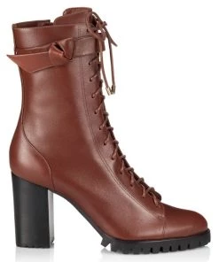 Alexandre Birman Evelyn Leather Booties
