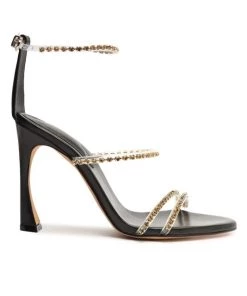 Alexandre Birman Dolores Crystal-Embellished Sandals