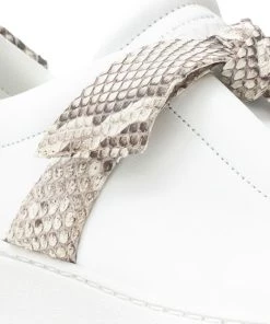 Alexandre Birman Clarita Bow Python & Leather Sneakers -Alexandre Birman And TANE Mexico 1942 Sales unnamed file 5