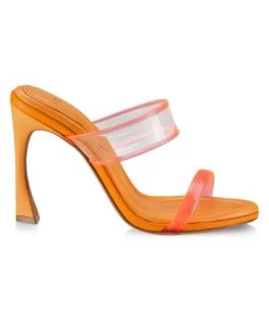 Alexandre Birman Joanna Leather & Vinyl Sandals