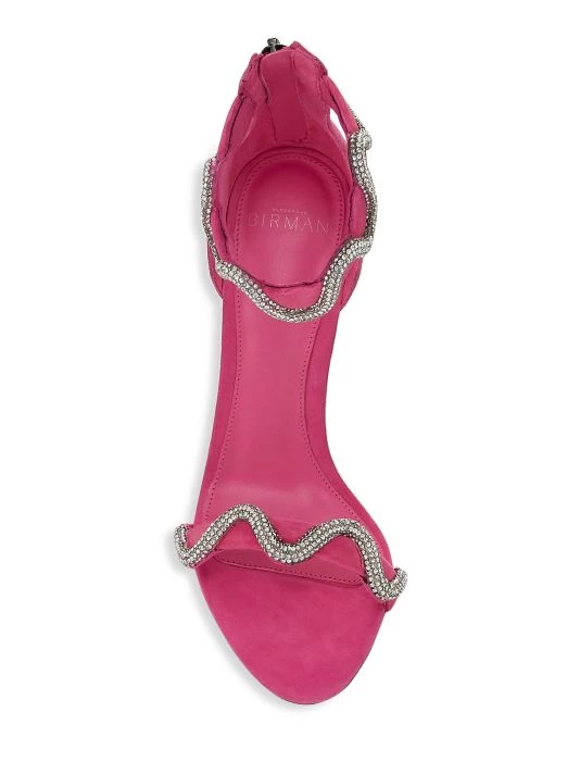 Alexandre Birman Lori Suede Embellished Sandals 7 Alexandre Birman Lori Suede Embellished Sandals - Image 5