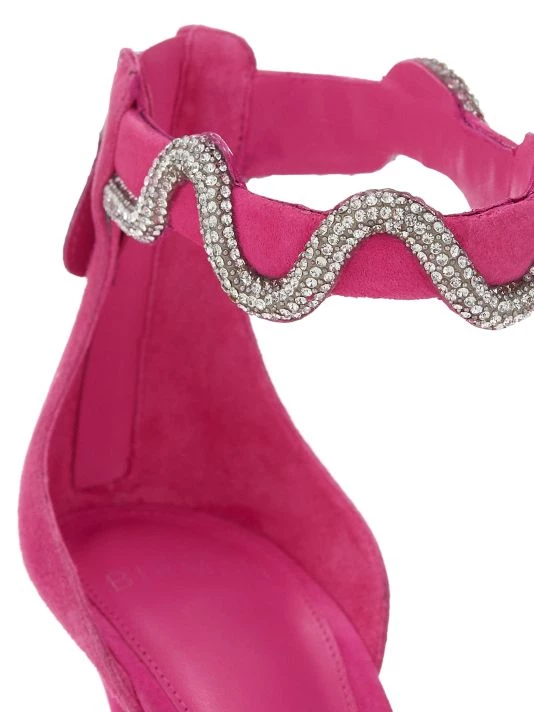 Alexandre Birman Lori Suede Embellished Sandals 8 Alexandre Birman Lori Suede Embellished Sandals - Image 6