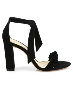 Alexandre Birman Clarita Bow Suede Sandals Black -Alexandre Birman And TANE Mexico 1942 Sales unnamed file 55