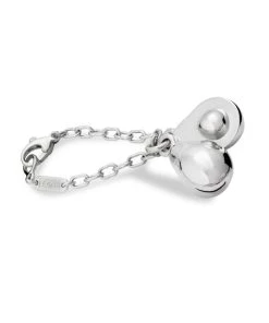 TANE Mexico 1942 México Mi Amor Avocado Sterling Silver Keychain For Men