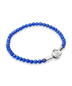 TANE Mexico 1942 Mars Sterling Silver & Lapis Lazuli Bracelet For Men