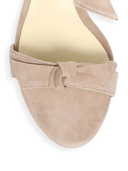Alexandre Birman Clarita Bow Suede Sandals 6 Alexandre Birman Clarita Bow Suede Sandals - Image 4