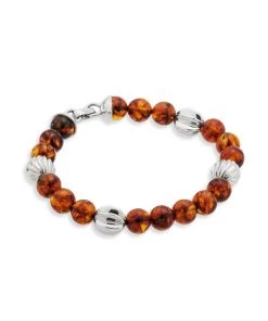 TANE Mexico 1942 Cactus Amber Bracelet For Men