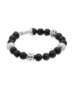 TANE Mexico 1942 Cactus Lava Bracelet For Men