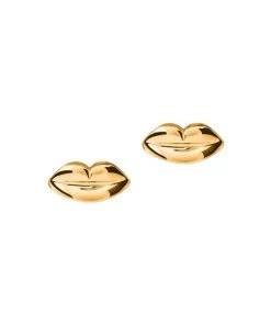 Alexandre Birman And TANE Mexico 1942 Sales 12 TANE Mexico 1942 Besame Mini 18K Yellow Gold Lips Earrings