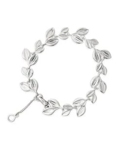 TANE Mexico 1942 Dalia Sterling Silver Petals Bracelet