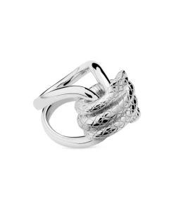 TANE Mexico 1942 Animales Sterling Silver Snake Knotted Ring