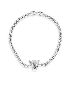 TANE Mexico 1942 Jaguar Head Chain Bracelet For Men