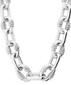 Alexandre Birman And TANE Mexico 1942 Sales 4 TANE Mexico 1942 Bardados Sterling Silver Chain Necklace