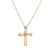 TANE Mexico 1942 Korsa Cross 18K Yellow Gold Pendant Necklace For Men -Alexandre Birman And TANE Mexico 1942 Sales unnamed file 781