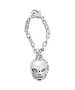 TANE Mexico 1942 Luchador Sterling Silver Keychain For Men