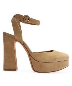 Alexandre Birman Vita Suede Platform Sandals