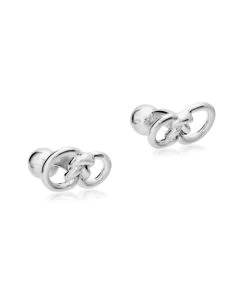 TANE Mexico 1942 Nodo Sterling Silver Cufflinks For Men