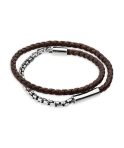 TANE Mexico 1942 Comet Sterling Silver & Leather Bracelet For Men -Alexandre Birman And TANE Mexico 1942 Sales unnamed file 821
