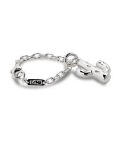 TANE Mexico 1942 Mexico Mi Amor Cactus Sterling Silver Keychain For Men