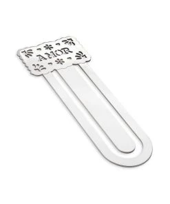 TANE Mexico 1942 Mexico Mi Amor Papel Picado Amor Sterling Silver Bookmark